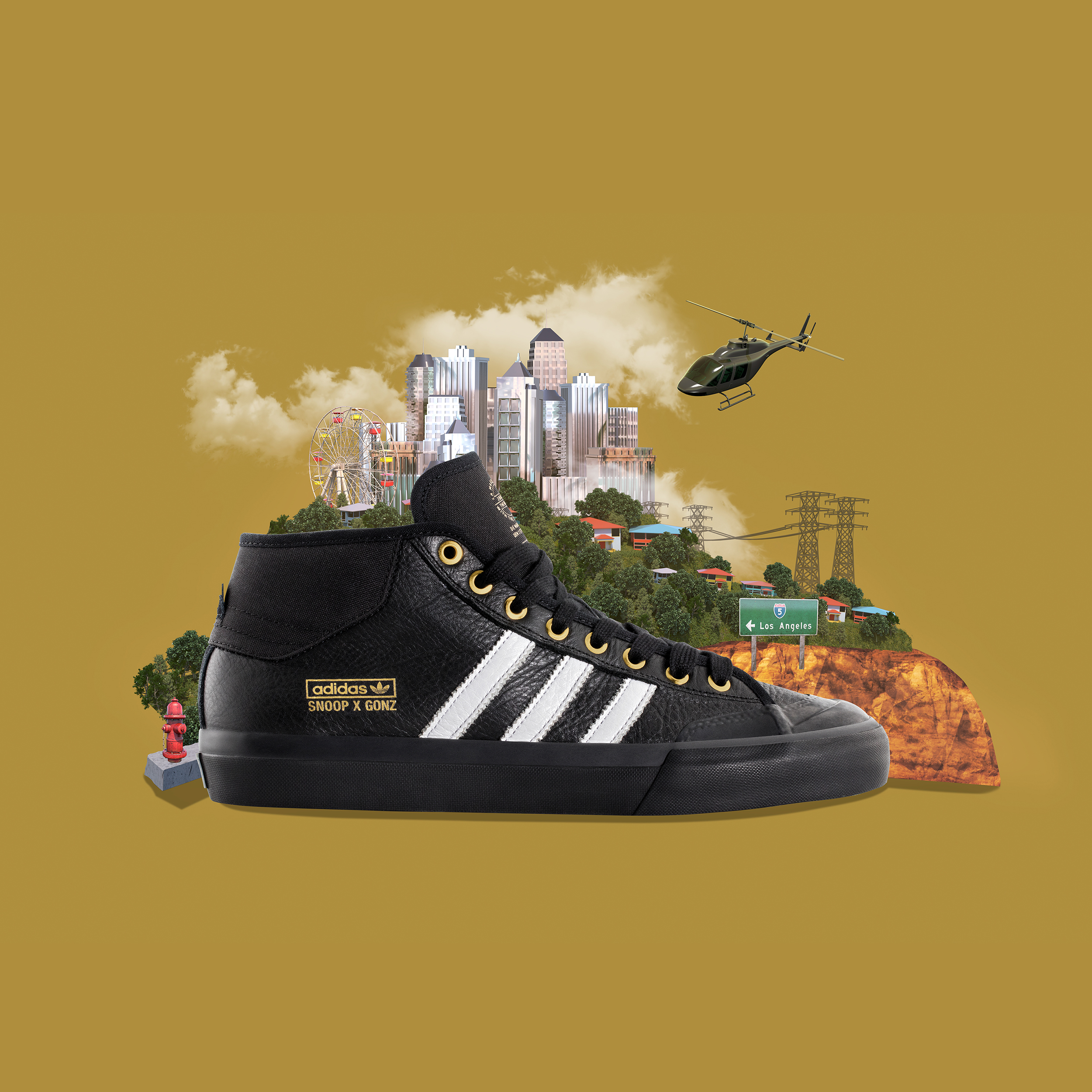 ADIDAS SKATE LA STORIES Kamp Grizzly